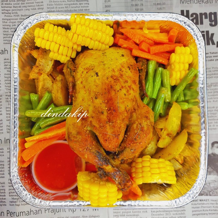 

ayam panggang chicken roasted chicken sous vide hampers idul fitri - ready to Heat