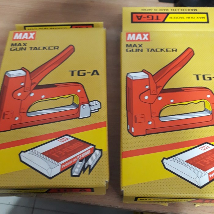 

Best Seller Stapler - Max - Gun Tacker Tg-A ( Stapler Tembak )