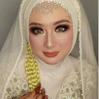 ➽ SLAYER PENGANTIN/ SLAYER VEIL MUTIARA PENGANTIN / HIJAB PENGANTIN MUTIARA ➧