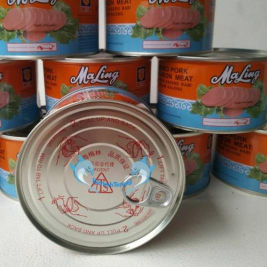 

➥ Ma ling Daging Babi 397gr / Canned Pork / MaLing / Luncheon Meat / Maling ➭