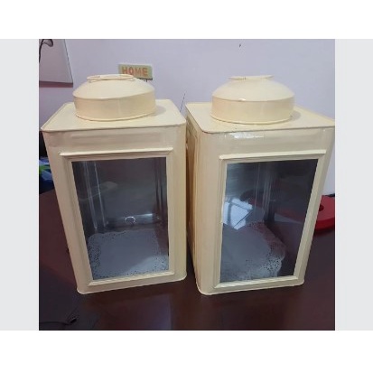 Toples kerupuk putih(kaleng kerupuk jadul)