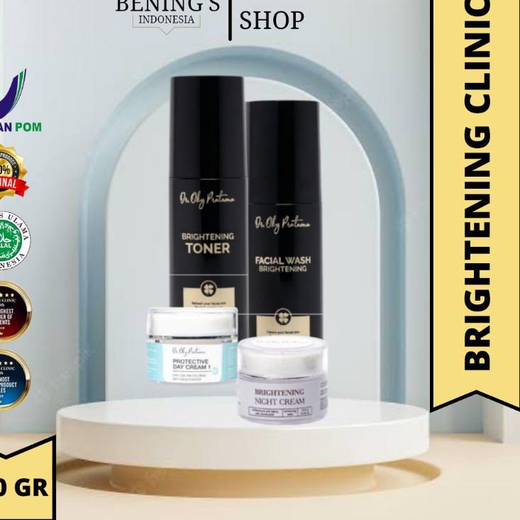 ➶ BENINGS CLINIC SKINCARE DR OKY PRATAMA PAKET BRIGHTENING | BENING CLINIC | BENING SKINCARE ☋