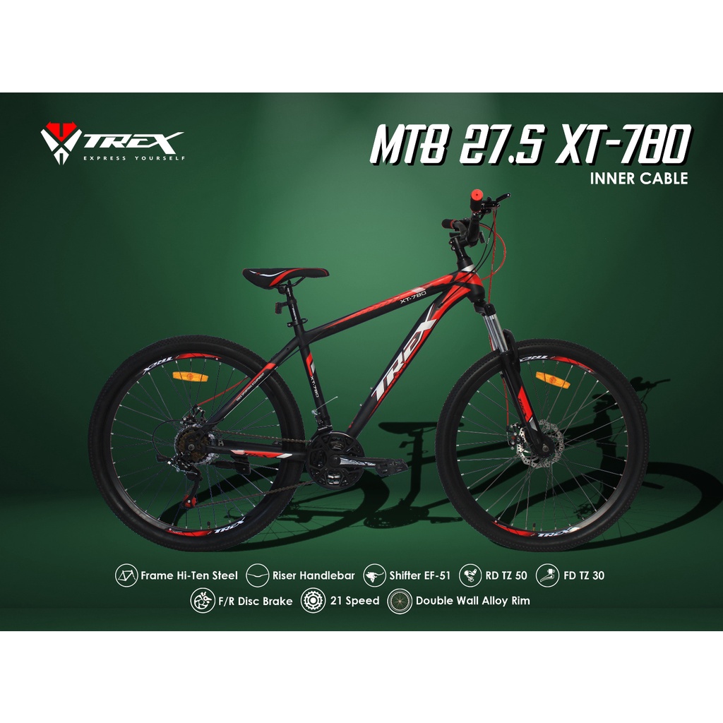 Sepeda Gunung MTB 27,5 TREX XT 780