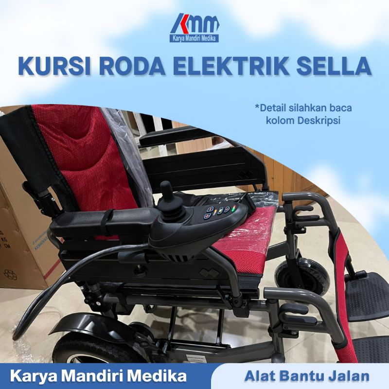 Kursi Roda Elektrik SELLA / Kursi Roda Listrik Lipat