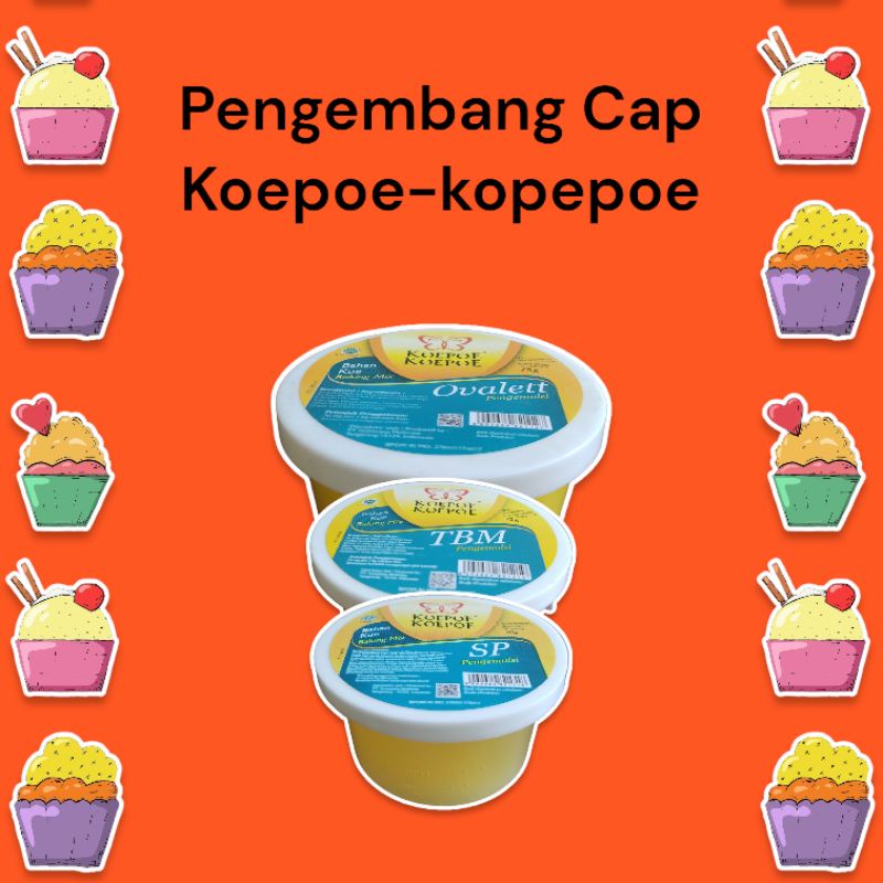 

Koepoe - Koepoe Pengembang Kue / Pengembang Roti / Pengemulsi / Ovalet / Tbm / Sp, murah berkualitas