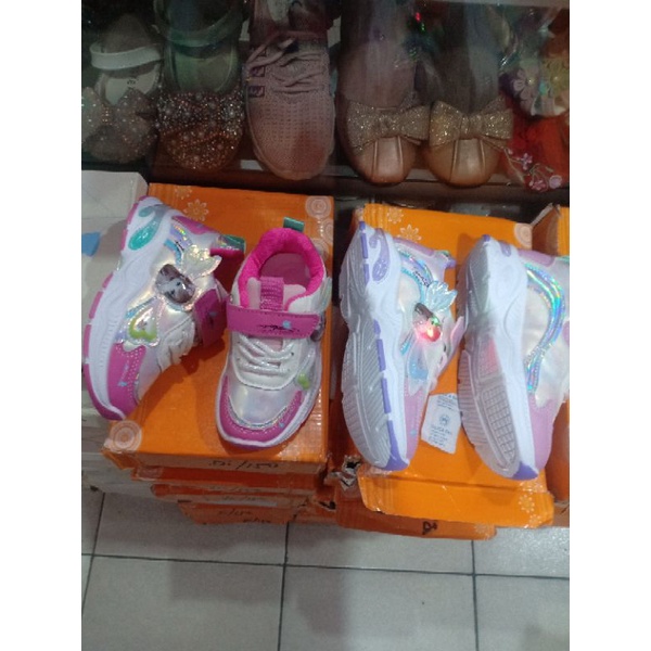 sepatu anak import LED premium sport fhasion terbaru termurah