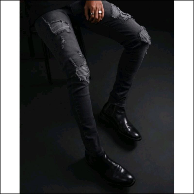 RUCAS CAVIAR GREY LEATHER S11