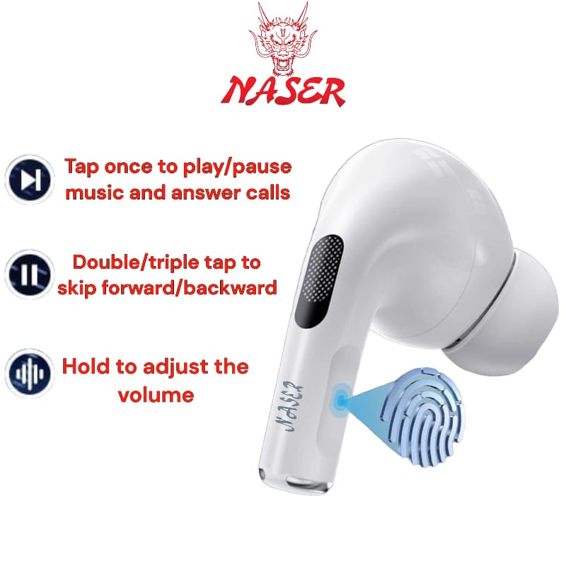 NASER HANDSFREE BLUETOOTH TWS HWT-01 / EARPHONE HANDSET BLUETOOTH TWS EARBUDS EXTRA BASS/PRODUK ORIGINAL