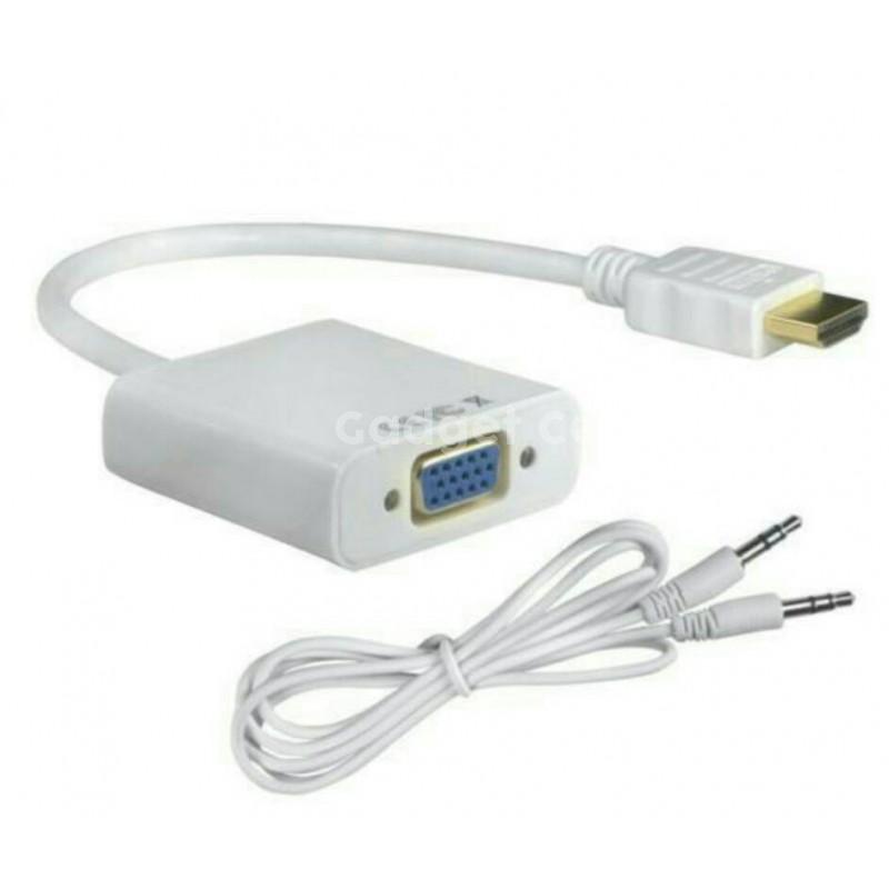 CONVERTER HDMI TO VGA / KABEL HDMI TO VGA / KONEKTOR HDMI TO VGA