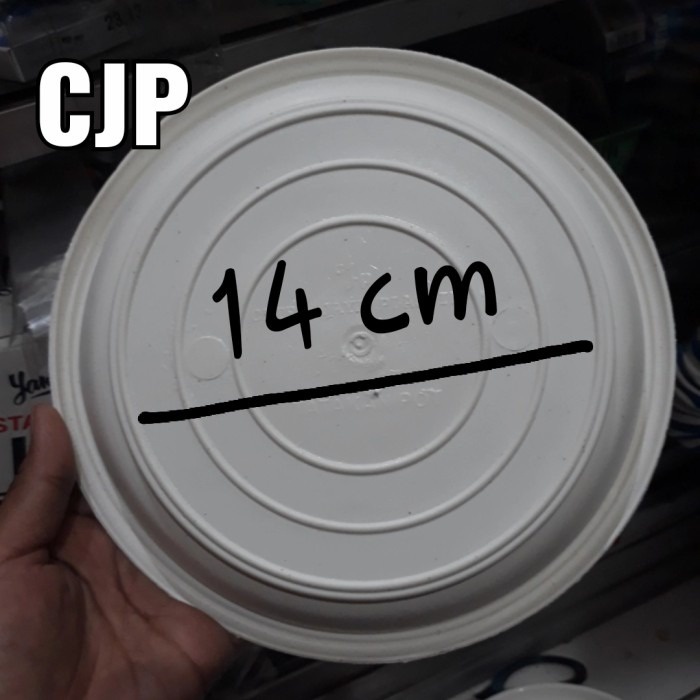 alas pot 20 cm putih, tatakan pot 20 putih