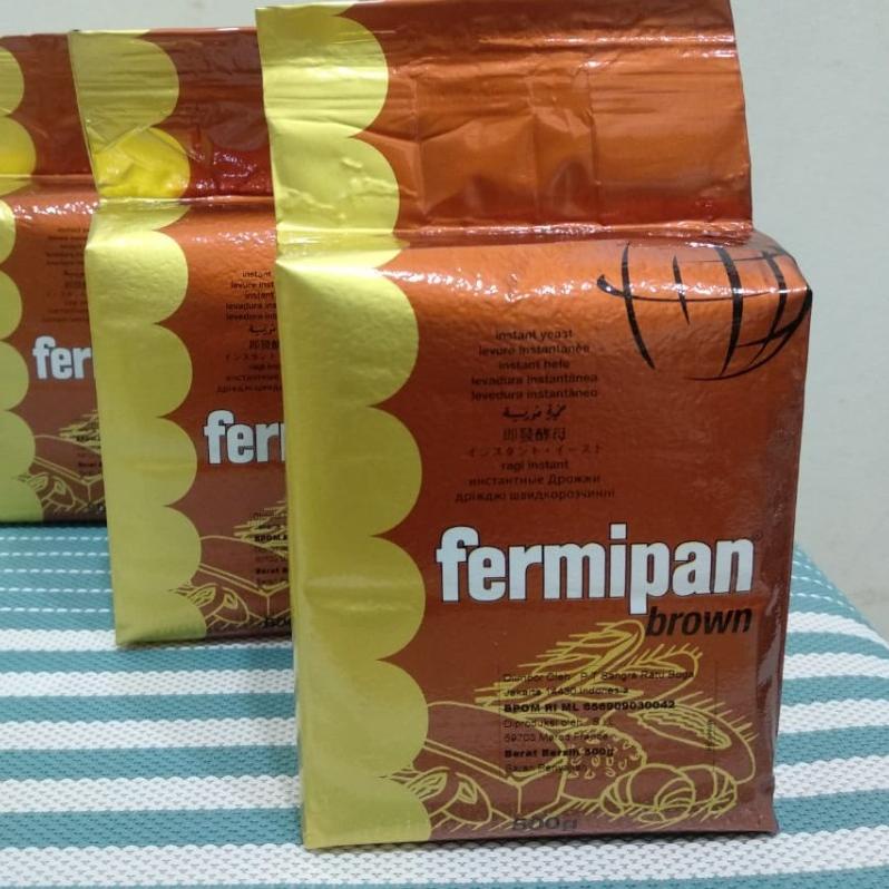 

۞ FERMIPAN BROWN RAGI INSTAN 500 GR ✹