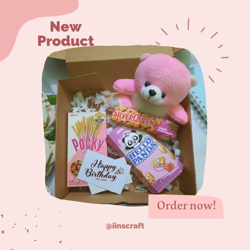 

Kado ulangtahun cewek/ kado valentine / wisuda/ pacar