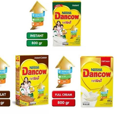 

✨MEN SALE✨ Nestle DANCOW FortiGro Full Cream /instant/ Coklat 800gr !!