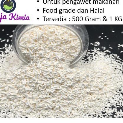 ✸ Potassium Sorbate/ Kalium Sorbat/ Potassium Sorbat/ Pengawet Makanan - 500 Gram & 1 KG ♥
