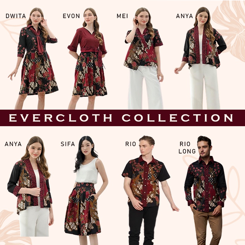 Evercloth Anya Outer Batik Wanita Luaran Wanita