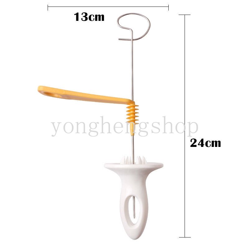 Alat Pemotong Kentang Spiral Manual Bahan Stainless Steel Untuk Dapur