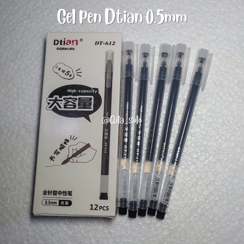

Bolpoin Gel / Pena Gel / Gel Pen Dtian DT-612