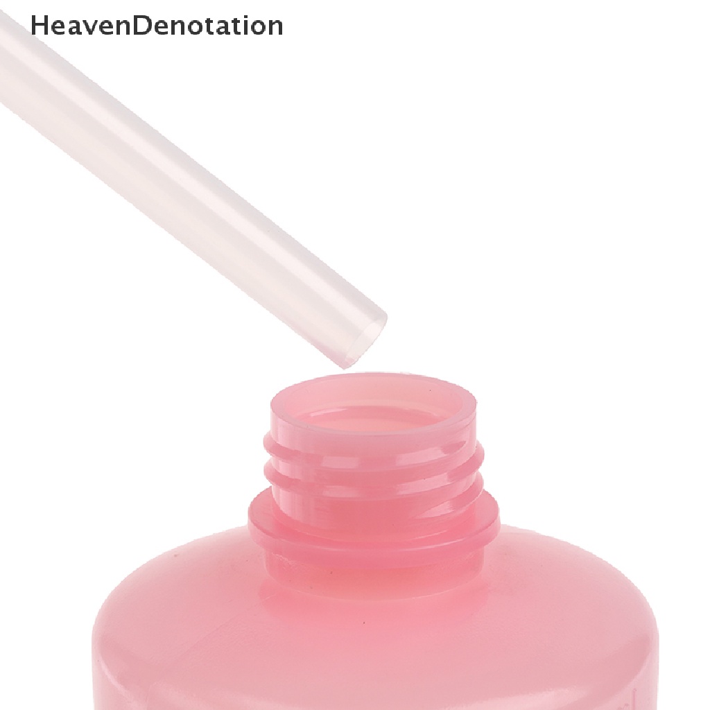 [HeavenDenotation] 1pc 500ml Curved Pot Wash Bersih Sabun Plastik Lab Wash Squeeze Diffuser Botol HDV