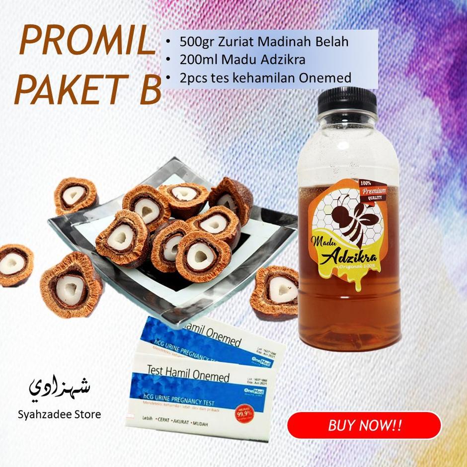 

➧ Paket B (Zuriat belah 500gr, Murni 200gr dan TP 2pcs) ✽