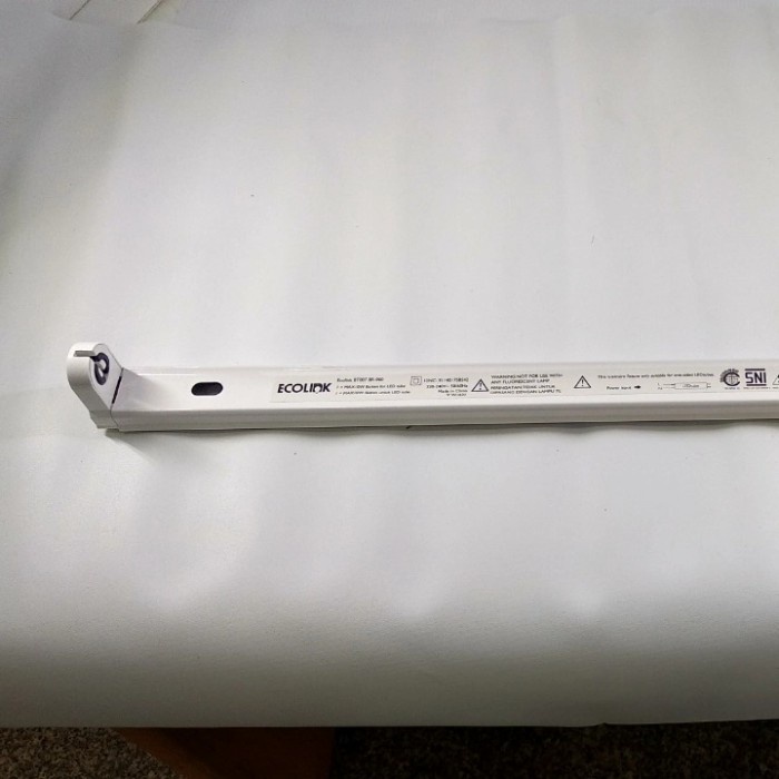 Paket Kap + Lampu Tl T8 Led 16W 16 W 120 Cm- Ecolink