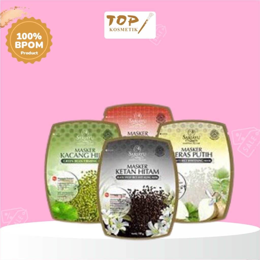 ~TOP~ SARIAYU MASKER WAJAH 10GR ( PILIH UKURAN DI VARIASI )