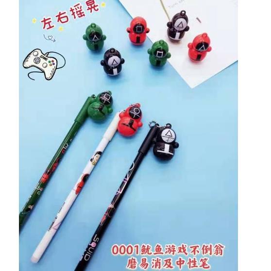 

Update Hari Ini (12pc) PEN GEL SQUID GAME/JEL PENA SQUID GAME