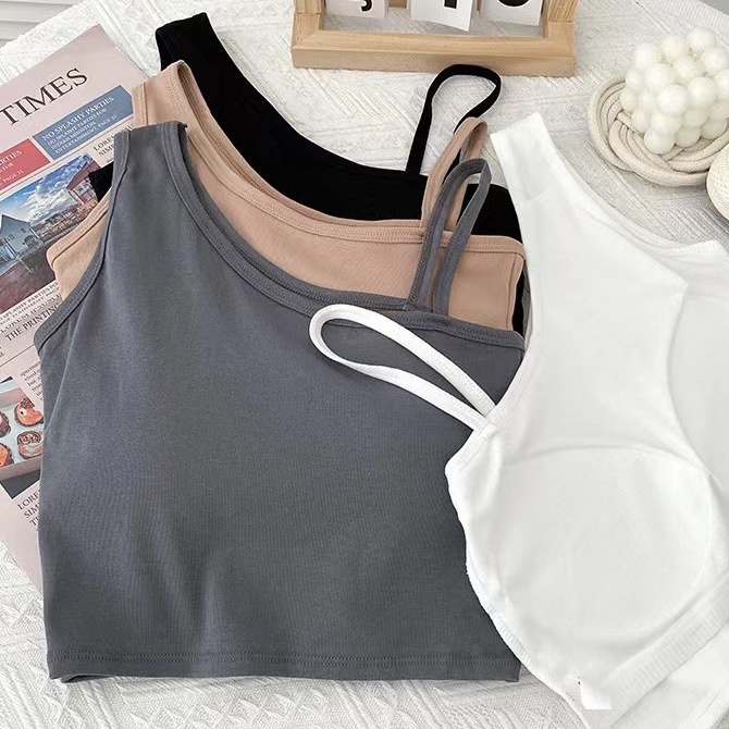 T&amp;Y Tanktop Wanita Tali 6550 Bra Fashion Wanita Tali Samping