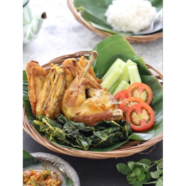 ayam negeri ungkep bumbu kuning frozen isi 10 pc plus sambel korek jos mantap