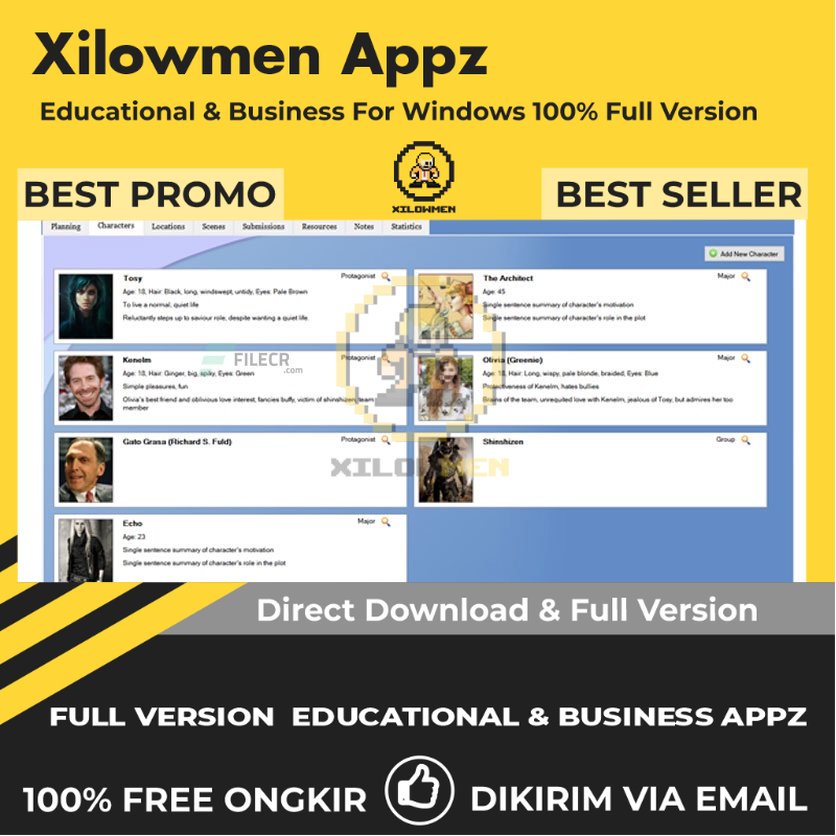 [Full Version] The Novel Factory Pro Educational Business Lifetime Win OS