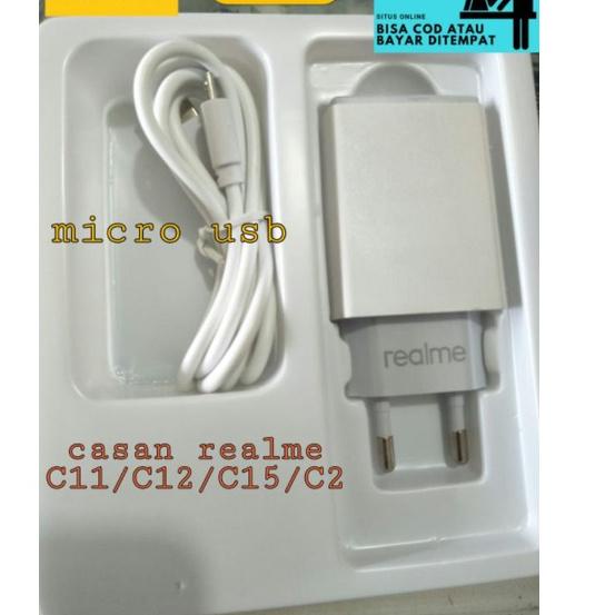 Serba Irit Charger Realme C12/C11/C15/C21/C20 Casan Realme c2/c3/ charger realme c1 casan realme ori