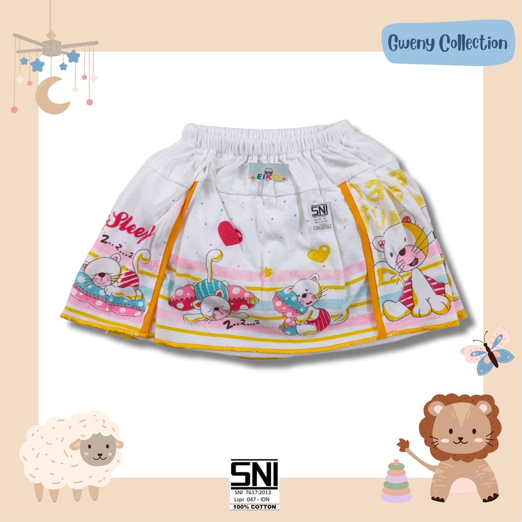 CELANA ROK BAYI ROK CELANA ANAK MOTIF CAT LUCU MURAH SNI