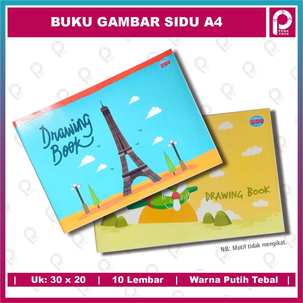 

BUKU GAMBAR A4 SIDU BUKU BELAJAR MENGGAMBAR 10 LEMBAR SINAR DUNIA