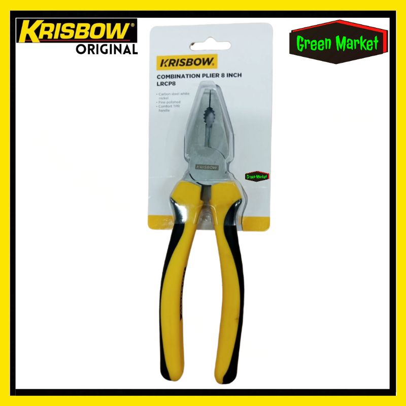 Krisbow Tang Kombinasi 8 inch || Combination Plier 8 inch