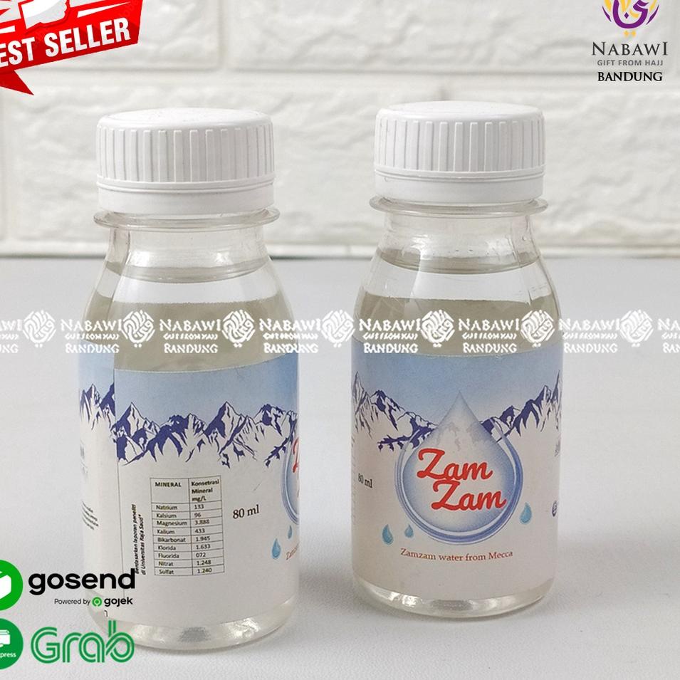 

[352Q] Air Zamzam Kecil Mini 80 ml Asli 100% Original Oleh Oleh Haji Umroh Bandung