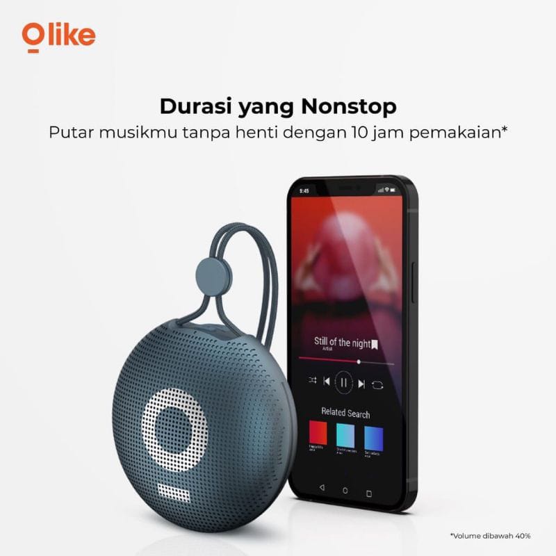 SPEAKER BLUETOOTH 5.0 TWS OLIKE OBS-200 GARANSI 1 TAHUN