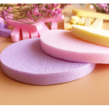 Spon cuci muka 1 pack Lusinan 12pcs Stick face facial sponge pembersih muka BB Glow