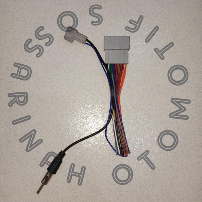 Soket TV Head Unit Android Antena Honda Baru 2017 Up Brio Mobilio RS