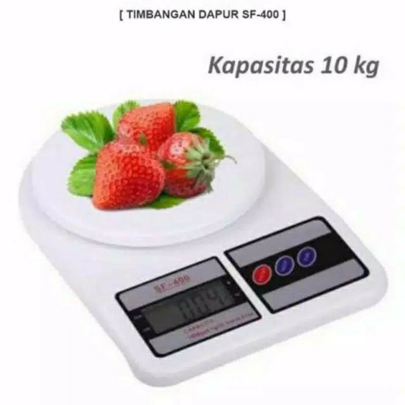 Timbangan Digital Dapur 10kg Toko Medan Murah COD