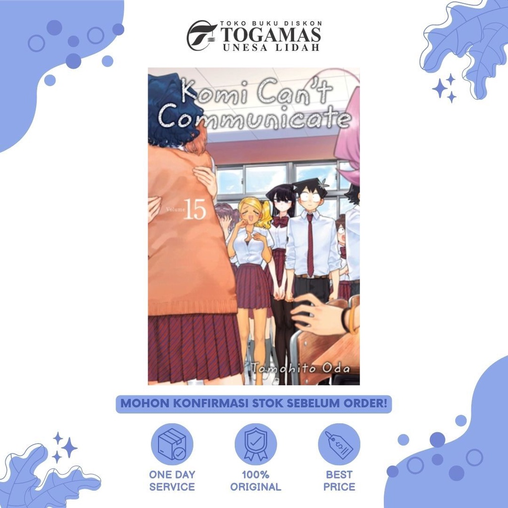 KOMI SULIT BERKOMUNIKASI  01- 15 KARYA TOMOHITO ODA / KOMI CAN`T COMMUNICATE