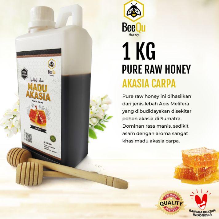 

♔ Murni Asli Akasia Carva Carpa Riau 100% Pure Raw Honey - BeeQu Honey ☑