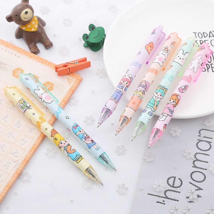 6pcs Pena Pulpen Pen Set Cetek Cetekan OSM-ST0297