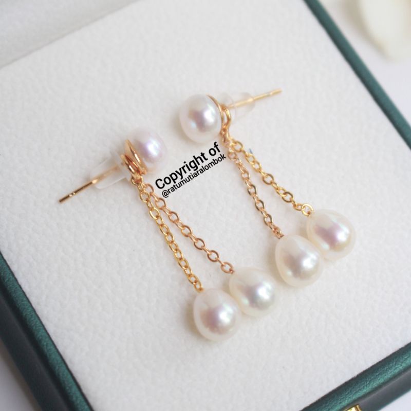 Anting Mutiara Asli Lombok Anting Mutiara Tawar Anting Mutiara Air Tawar Anting Mutiara Lombok Antin