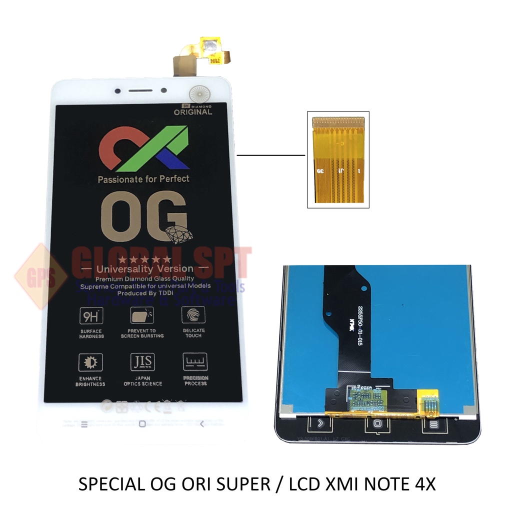 SPECIAL OG ORI SUPER / LCD TOUCHSCREEN XIAOMI NOTE 4X