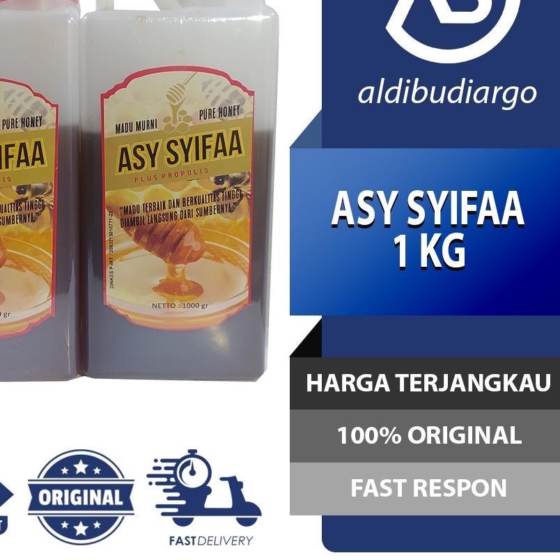 

➮ MURNI PURE HONEY ASY SYIFAA 1 KG | ASYIFA | KALIMANTAN ASY SYIFAA ✴