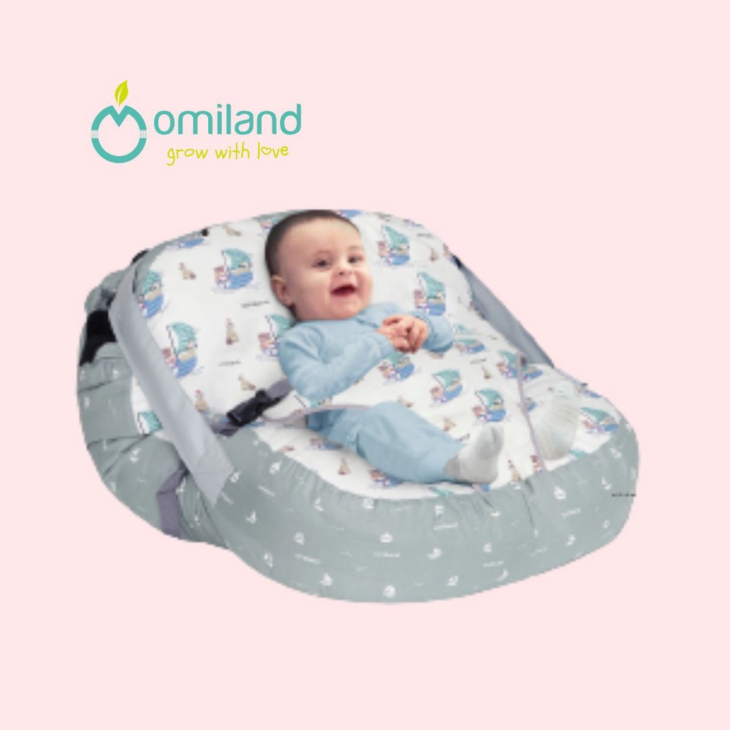 Omiland Sofa Bayi Multifungsi + Bantal Dot Series Sailor OB561612