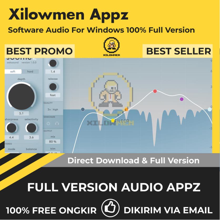 [Full Version] Oeksound Soothe2 - Plugin untuk menghilangkan frekuensi yang tidak diinginkan pada produksi musik
