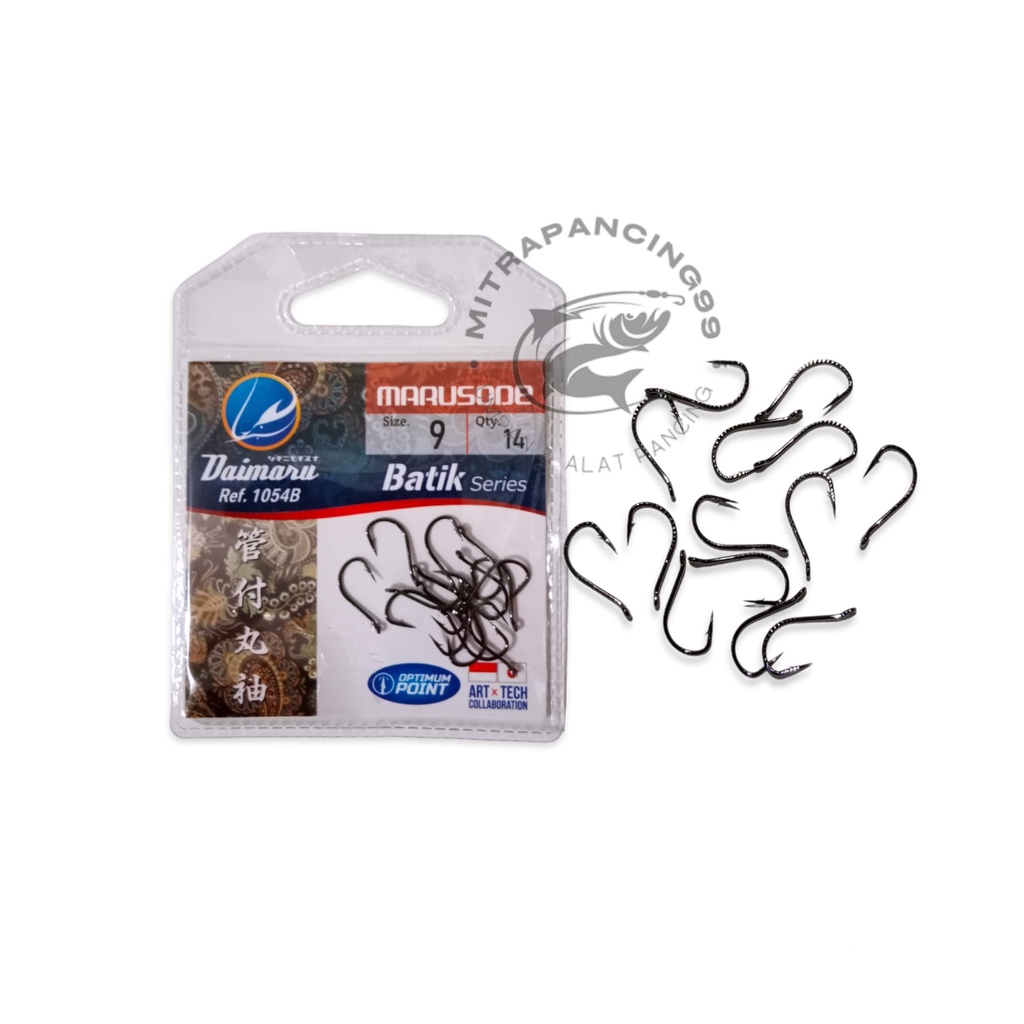 Mata Kail Daimaru Batik Series 1054 - Kail Pancing Size 6-12