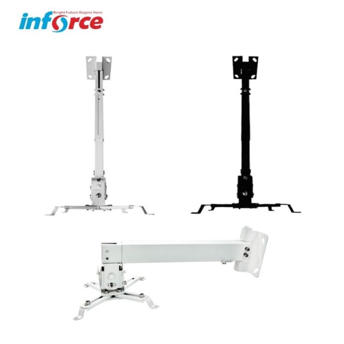 

[[JNT COD]] BRACKET PROJECTOR BLACK & White - Hitam