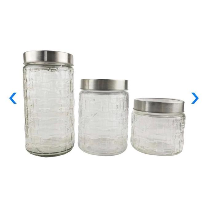 INFORMA TOPLES KACA KEDAP UDARA TEMPAT KUE LEBARAN BUMBU KOPI TEH GULA YH54634UJ