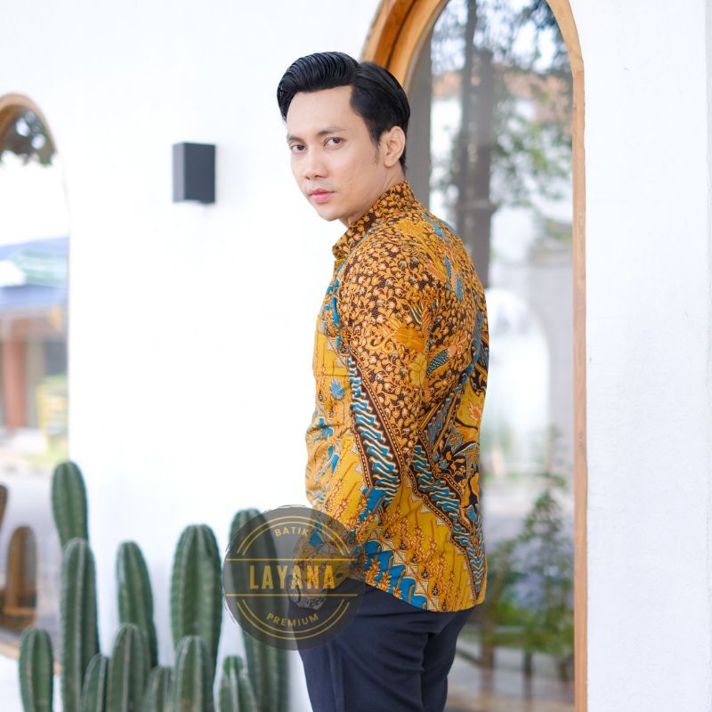 Kemeja Batik ParangClasic Premium Katun Primisima Baju Formal dan Non formal